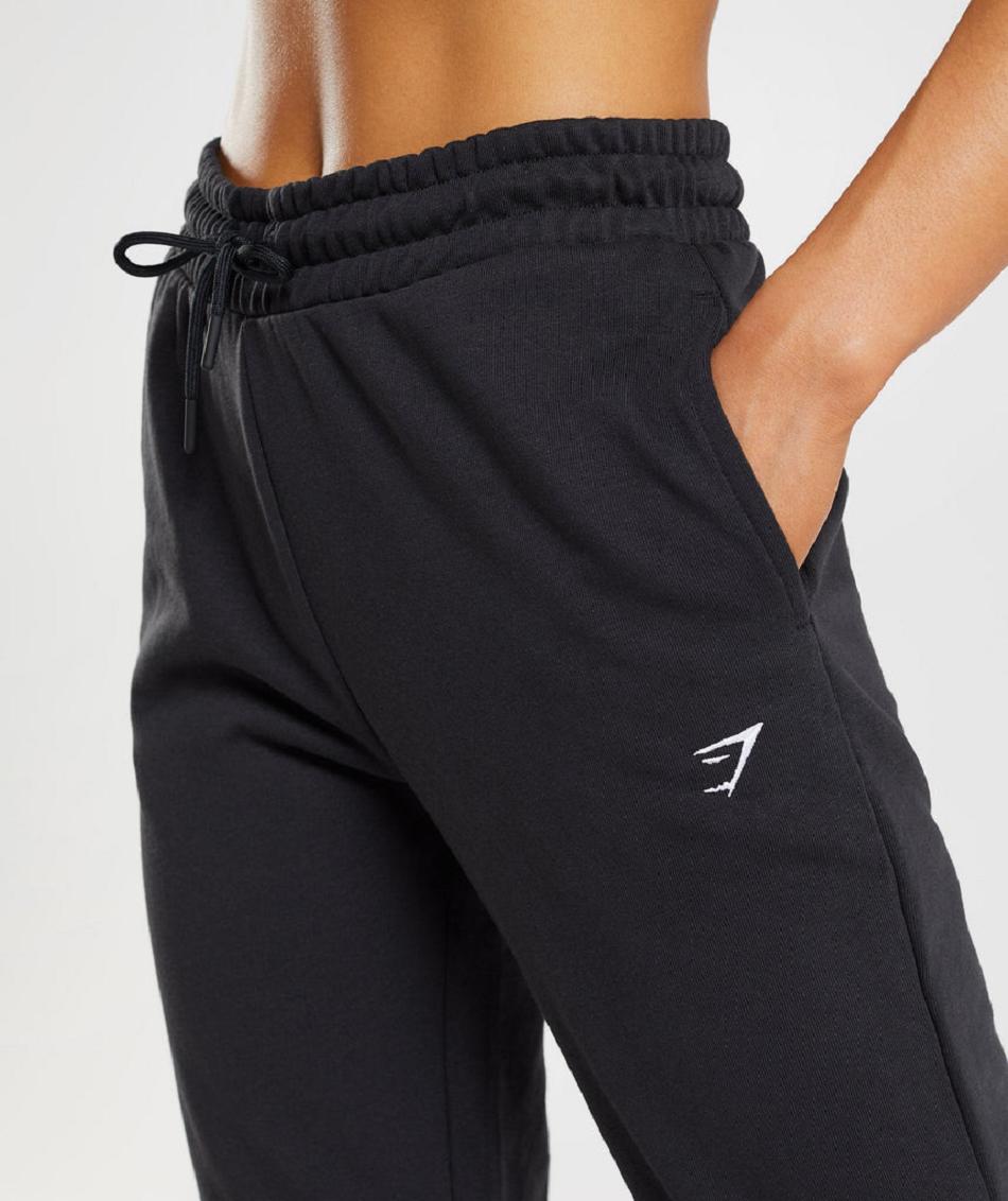 Pantalones Jogger Gymshark Entrenamiento Mujer Negras | CO 2621PJJ